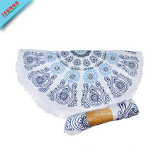 High Quality Colorful Large Thick Beach 150cm Diameter Circle Towel For Advertising